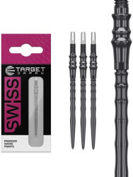 Target Japan Varf darts Target Japan Premium Swiss Point negru, 40mm (TRGJ340375)
