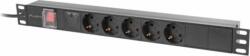 Lanberg 5 Plug 2 m Switch (PDU-05F-0200-BK)