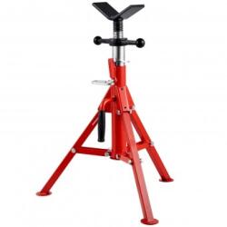 VivaTechnix Suport pentru tevi cu cap in V, capacitate 1/8"-12", Portabil, Inaltime reglabila 610-1067 mm, capacitate 1134 kg Menghina