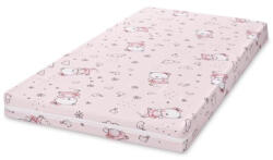 Lorelli Saltea pat, spuma elastica, Lorelli Classic, 60 x 120 x 9 cm, Pink Ballerina Bear Saltea bebelusi