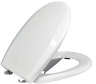 MKW Uniset Plus D3 SlowClose fémzsanéros WC ülőke +easy off, fehér (S0F5V017)