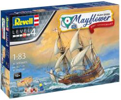 Revell Set cadou Navă 05684 - Mayflower, aniversarea a 400 de ani (1: 83) (18-05684)