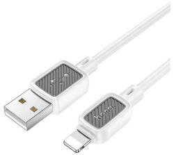 hoco. x108 adatkábel, usb - lightning, 2, 4a, gyorstöltő, 100cm, fehér, kompatibilis: Apple IPAD / IPAD 2 / IPAD, 3rd Generation (X108WHITE)