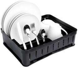 ORION Edényszárító tartó, Orion, Műanyag, Fekete (229061-C)