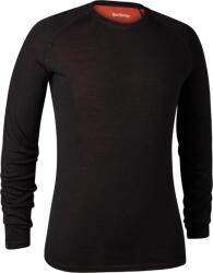  Deerhunter Quinn Merino Undershirt Black Oak merinó aláöltözet felsőrész L
