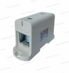 OMU system TUK235240L 2x35-240mm2 CU: 425A, AL: 380A 1 pólus szürke csatlakozókapocs fővezetéki sorkap (TUK235240L)