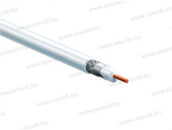 XBS RG 6-U FEHÉR KOAX KÁBEL 75 Ohm 100m/ tekercs