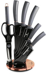 Berlinger Haus Moonlight Collection 8 részes késkészlet titán bevonattal, állvánnyal (BH-2566)