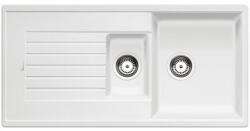 BLANCO ZIA 6S silgránit mosogatótálca, dugókiemelő nélkül (FEHÉR)
