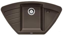 BLANCO ZIA 9E mosogatótálca, dugókiemelő nélkül (KÁVÉ)