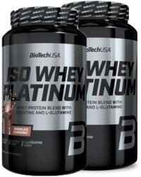 BioTechUSA - ISO WHEY PLATINUM - TEJSAVÓFEHÉRJE IZOLÁTUM - 2 X 908 G