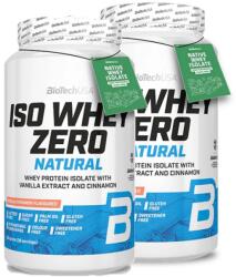 BioTechUSA - ISO WHEY ZERO NATURAL - TEJSAVÓFEHÉRJE IZOLÁTUM - 2 X 908 G