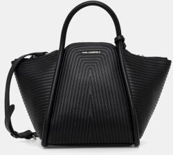 Karl Lagerfeld kézitáska K/WELLEN MD - fekete Univerzális méret - answear - 101 090 Ft