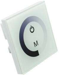 Optonica Dimmer , Fali , Érintős , 12V , 96 Watt , 8A , fehér (6320)