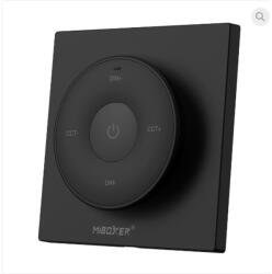 MiBOXER / Mi-Light Vezeték nélküli , elemes , fali , érintős , dimmer , tavirányító , mágneses , 2.4GHz , rádiófrekvenciás , CCT , fekete , Miboxer (Mi-Light) , K2B (K2B)