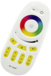 MiBOXER / Mi-Light RGB és RGBW távirányító , Dimmer , 4 csoport (zóna) , group control , sárga gombok , Miboxer (Mi-Light) , FUT096 (FUT096)