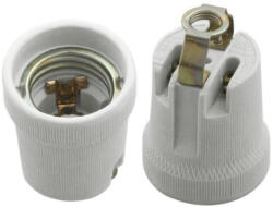 Kanlux E27 kerámia foglalat , világos szürke (2162)