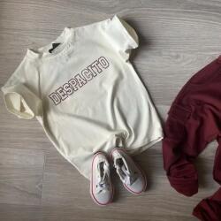 Despacito BabyBoy Despacito Pamut póló, kókusz színű, Size 98, fiúknak/lányoknak