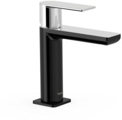 TRES LOFT-TRES mosdócsaptelep fekete-króm, click-clack leeresztővel (Bemutató - Kifutó) (20010301NED)