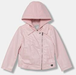 GUESS gyerek bőrdzseki - rózsaszín 105-112