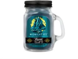 Beamer Candle Smoke Killer illatgyertya üvegedényben, füllel és fém kupakkal - Midnight Ice - kicsi (BC-7422)