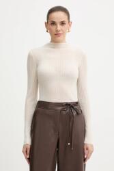 BOSS Orange pulóver gyapjúkeverékből - bézs M - answear - 56 990 Ft