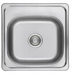 Kuchinox Süllyesztett Acél Mosogató 48X48CM 1 Kamrás (SKS 010T)