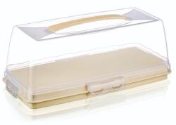 Dünya Plastik Süteménytartó műanyag 365x170x140 mm szürke (30309-szürke)