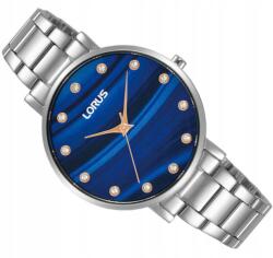 Lorus Női Vízálló Elegáns Acél Óra Lorus RG227VX9 Cirkónia Kövekkel (Zegarek Lorus damski wodoszczelny)