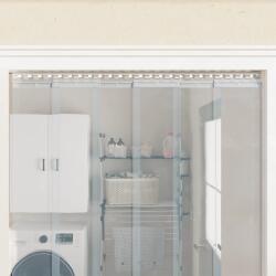 vidaXL ezüst rozsdamentes acél szerelősín 1 m (153875)