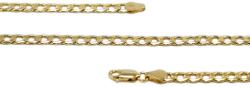 Ékszershop Sárga arany pancer lánc (1329099)