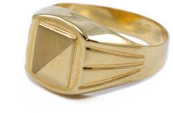 Ékszershop Szögletes sárga arany pecsétgyűrű (1325492)