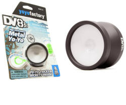  Yoyo Jojo Fém YoYoFactory Dna Fekete Pillangó Kezdőknek 8+La (ZFHS9250)