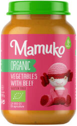 Mamuko BIO ZÖLDSÉGEK MARHAHÚSSAL babáknak 6 hónapos kortól 190 g - vitalora