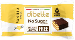 DIBETTE nas laktóz-, pálma-, gluténmentes vanília ízű krémmel töltött ostyakocka, hcn, édesítőszerekkel 10 g - vitalora