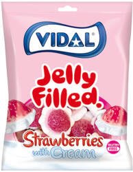 Vidal gumicukor töltött eper 85 g