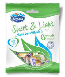 Bergland Sweet&light mentol mix+vitamin c cukormentes cukorka 60 g