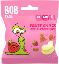 Bob Snail gyümölcs snack alma-málna 20 g - vitalora