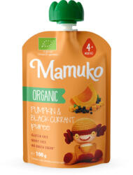 Mamuko Bio SÜTŐTÖK ÉS FEKETE RIBIZLI PÜRÉ 100 g