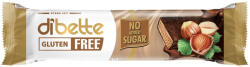DIBETTE nas szelet mogyorós krémmel töltött étcsokoládéba mártott ostya hozzáadott cukor nélkül 26 g