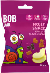Bob Snail gyümölcs snack alma-feketeribizli 40 g - vitalora