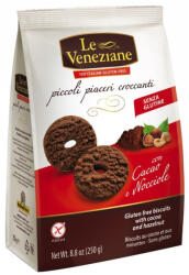 Le Veneziane keksz mogyorós és kakaós 250 g