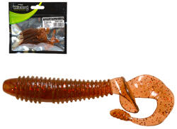 WIZARD harpex twist grub pro claret 7cm 5pcs/bag (86957-328) - nextfish