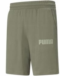 PUMA Férfi modern alap logós rövidnadrág zöld