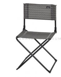 TRIGANO JARDIN Cocoon összecsukható háttámlás kisszék, szürke (C22521)