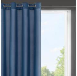 EUROFIRANY Rita egyszínű dekor függöny Sötétkék 140x175 cm