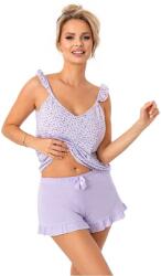 Donna Fiorella top női pamutpizsama, lila, L