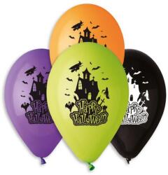  30 cm-es Halloween mintás lufi, többféle 10 db/cs - jatek21