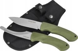 Kayoba Outdoor Vadászkés Készlet Vadászkés Bélkésző Kés Állatokhoz Tok (023905)