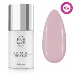 Naní ojă semipermanentă Fiber Base 5 ml - Rose Dust